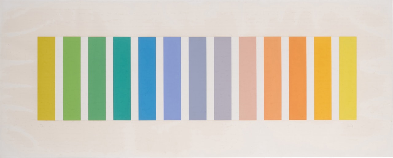 Spectrum (Axsom 90) by Ellsworth Kelly