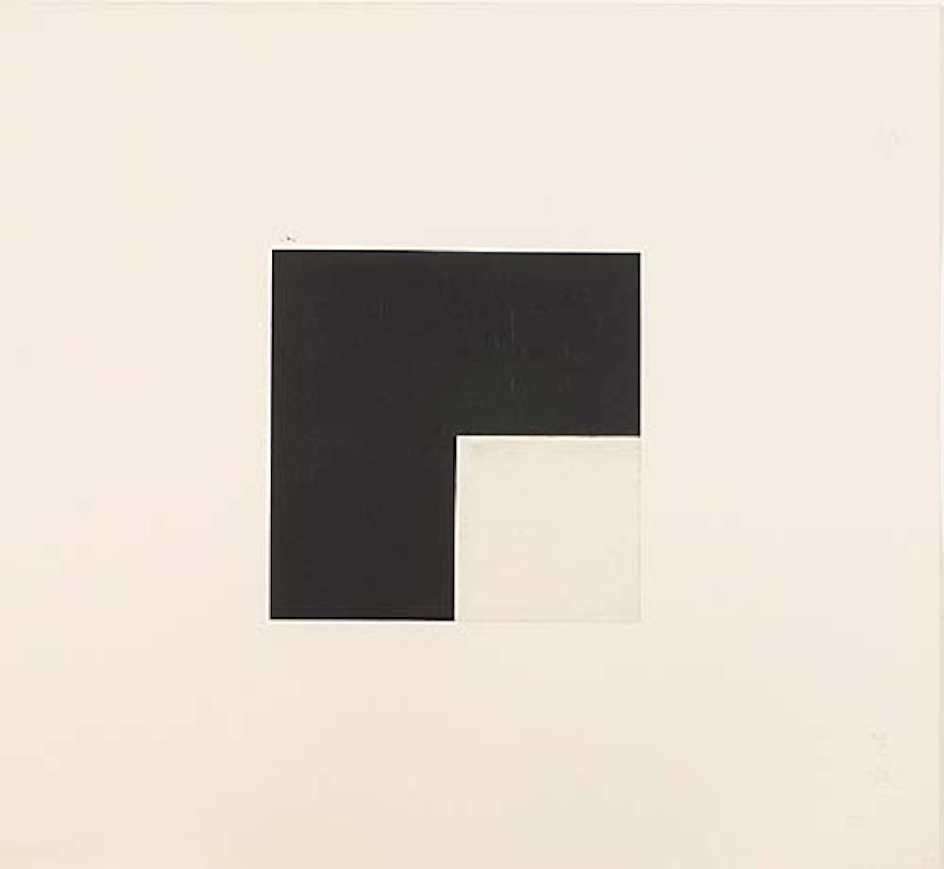 Square with Black by Ellsworth Kelly