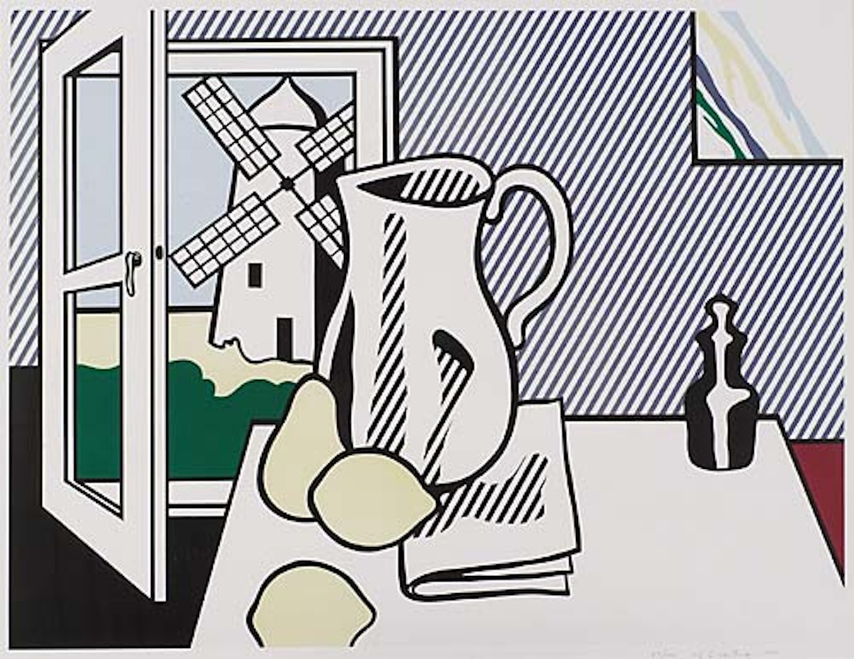 Still Life with Windmill by Roy Lichtenstein