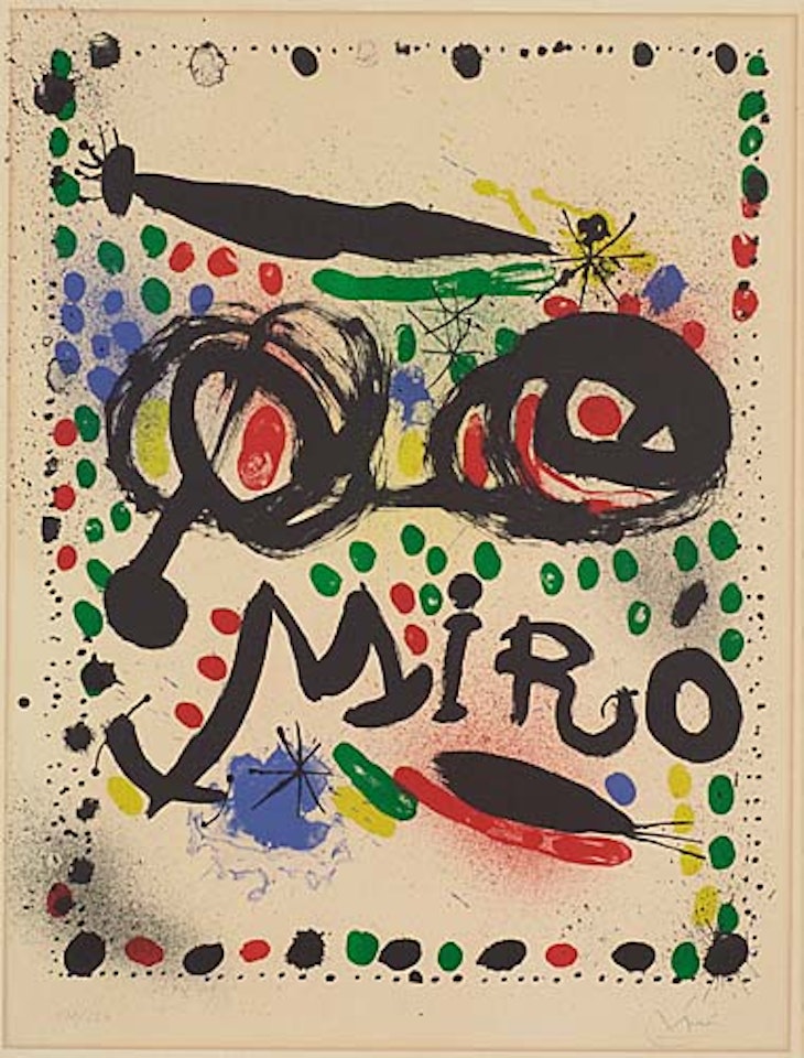 Joan Miró Graphics by Joan Miró