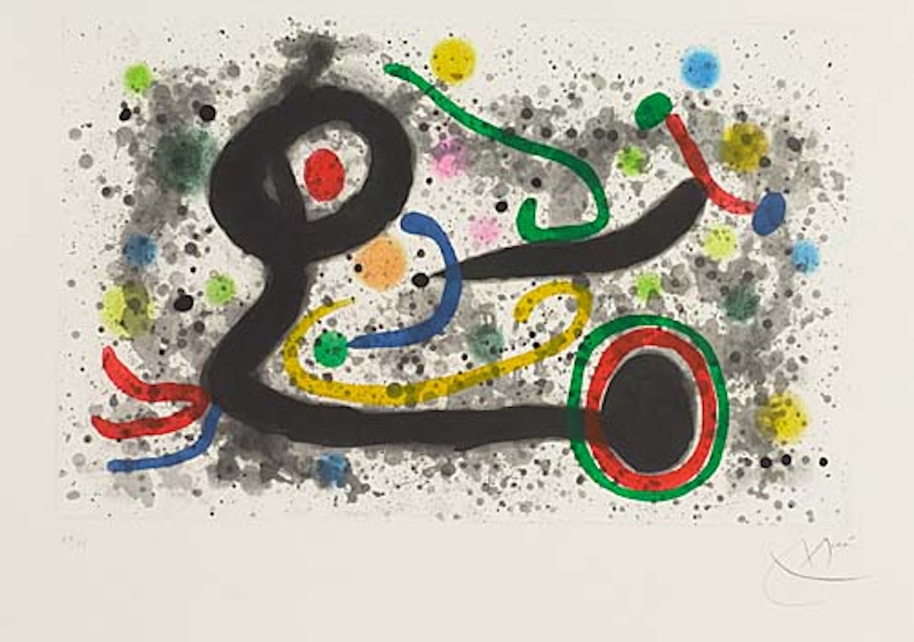 Sous la Grêle by Joan Miró