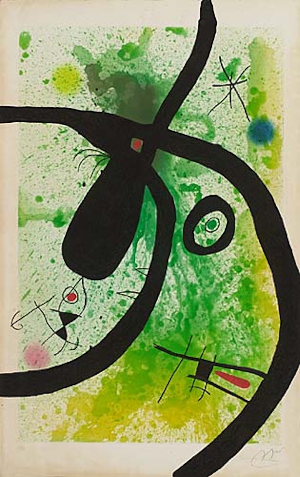 Le Chasseur de Pieuvres by Joan Miró