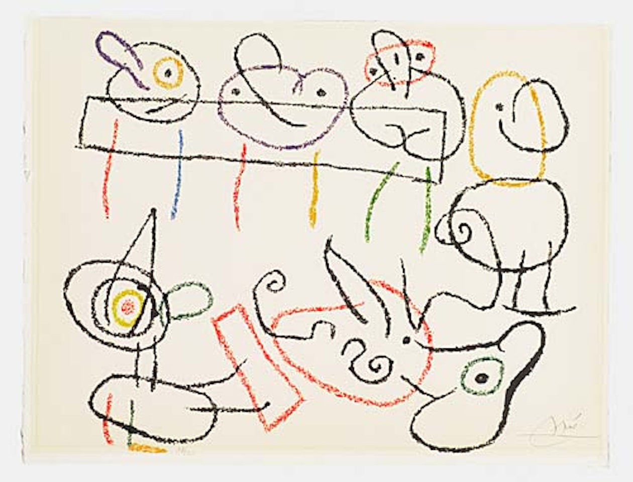 Ubu aux Baléares by Joan Miró