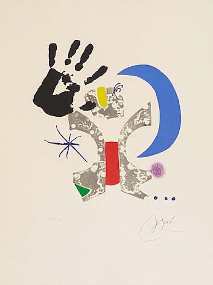 Bonjour Max Ernst by Joan Miró