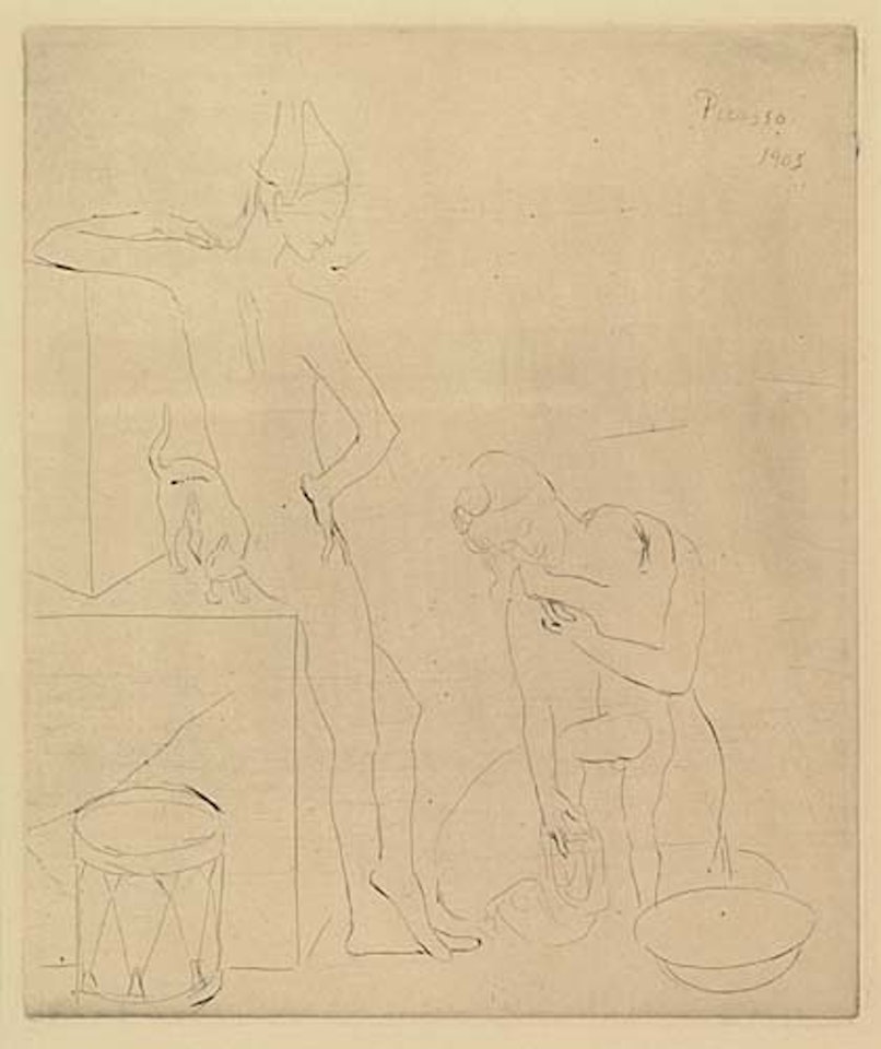 Le Bain by Pablo Picasso