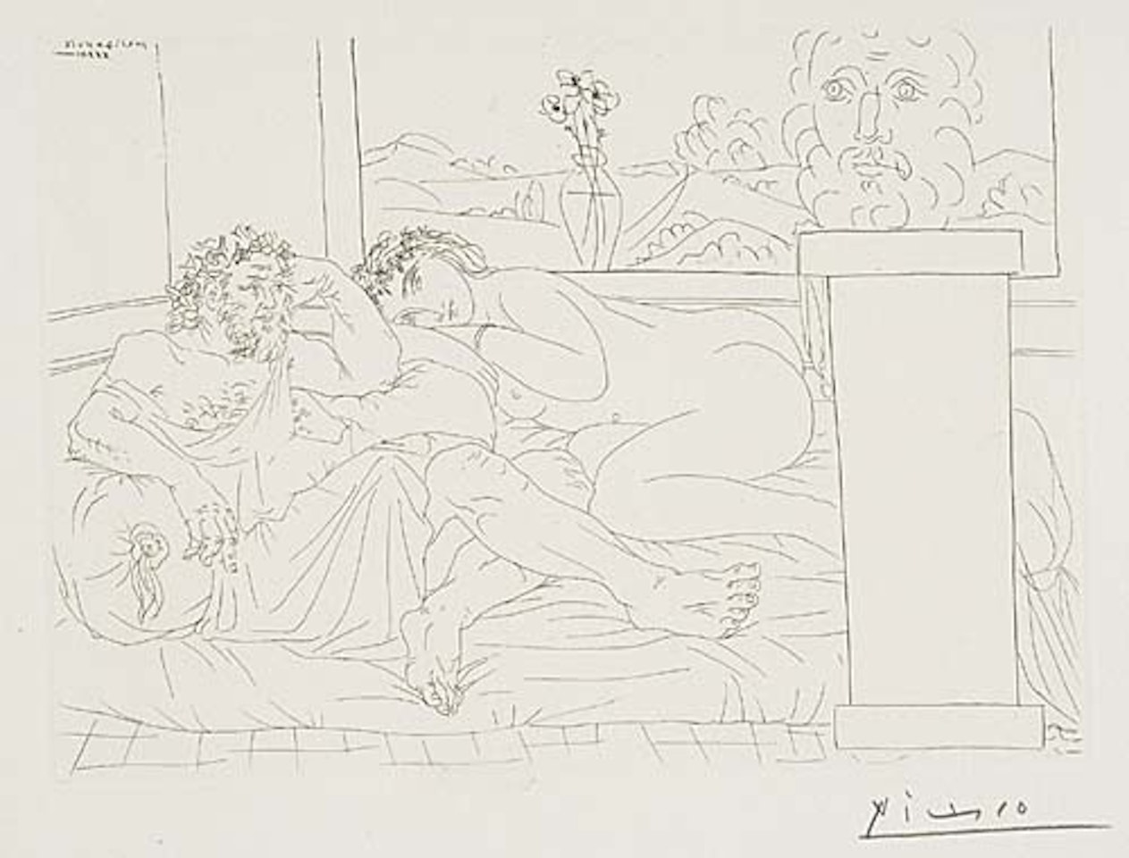 Le Repos du Sculpteur, IV by Pablo Picasso