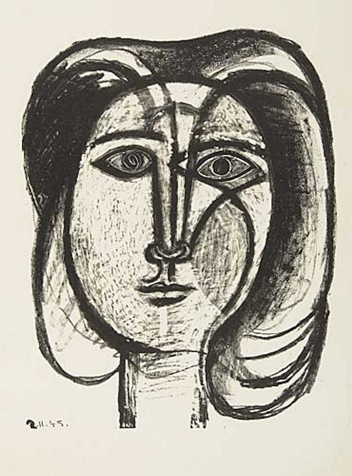 Tête de femme by Pablo Picasso