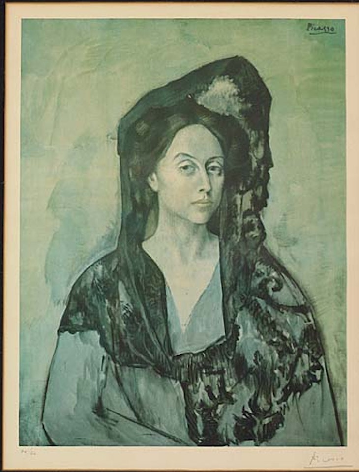 Femme au Mantilla by Pablo Picasso