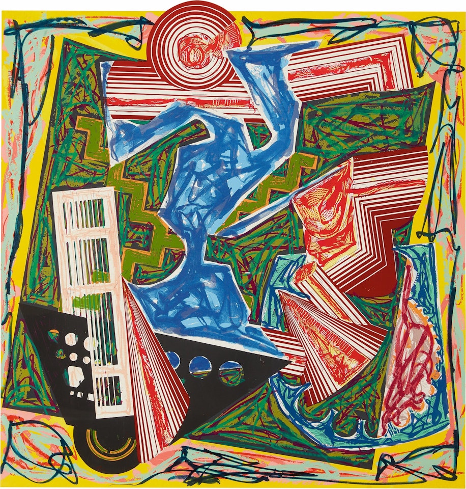 Then Came Water and Quenched the Fire (Axsom 176) by Frank Stella