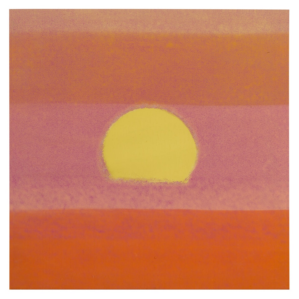 Sunset (see Feldman & Schellmann II.85-88) by Andy Warhol