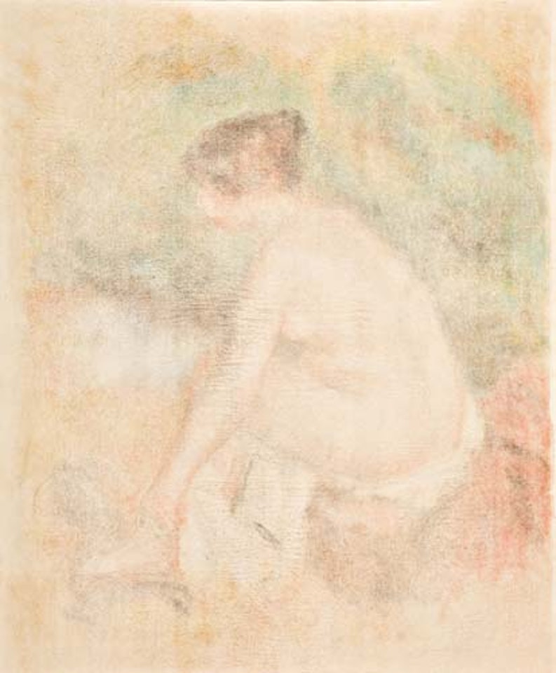 Baigneuse s'essuyant by Pierre-Auguste Renoir