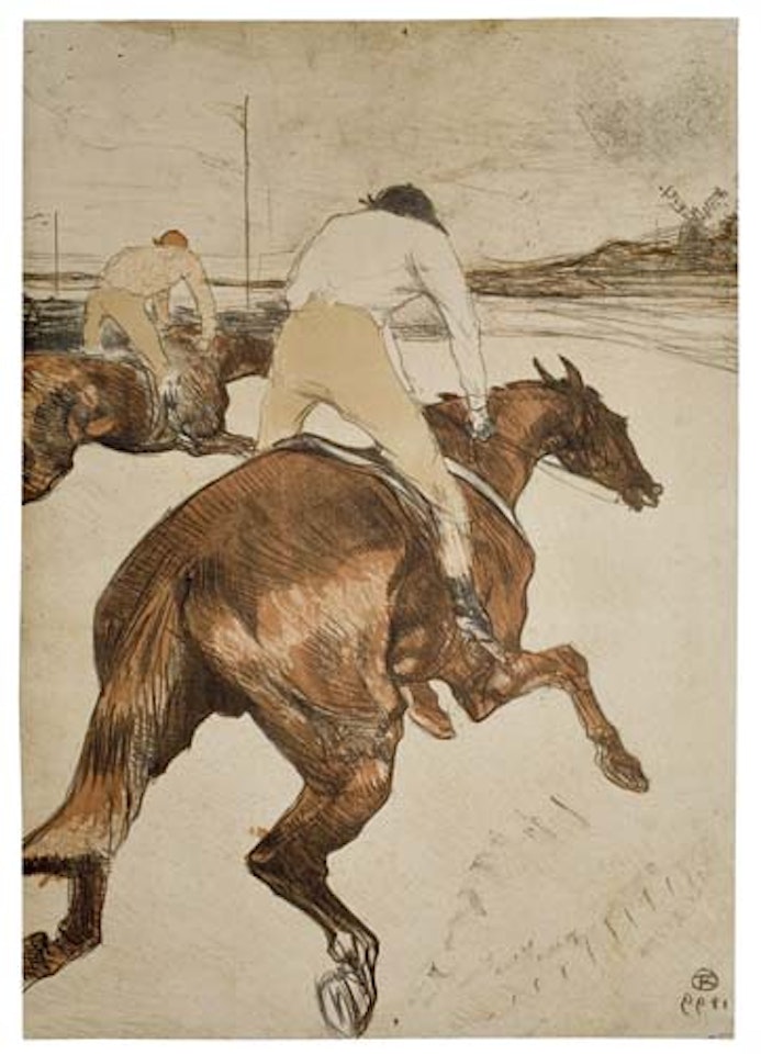 Le Jockey by Henri de Toulouse-Lautrec