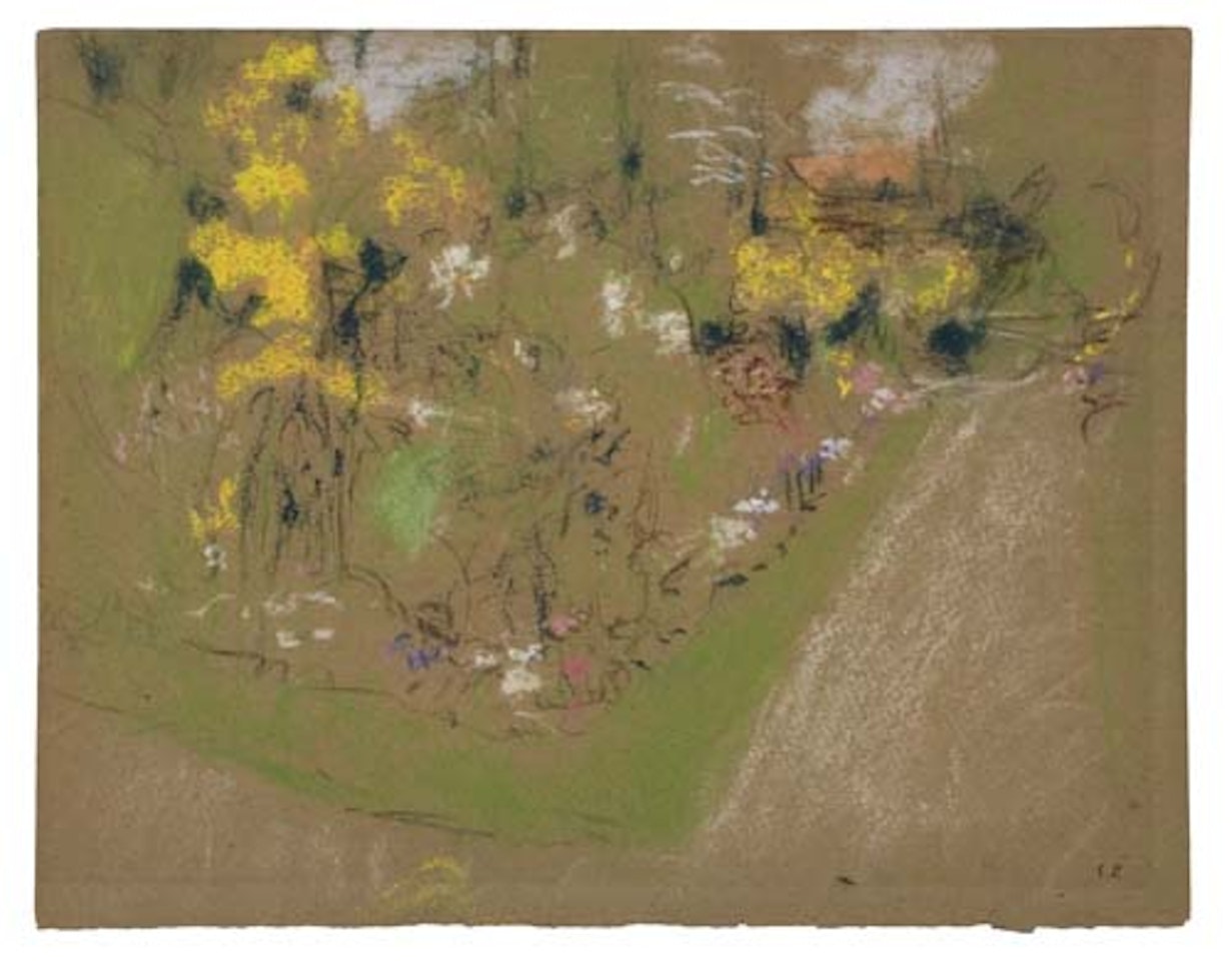 Jardin du clos Cézanne by Édouard Vuillard