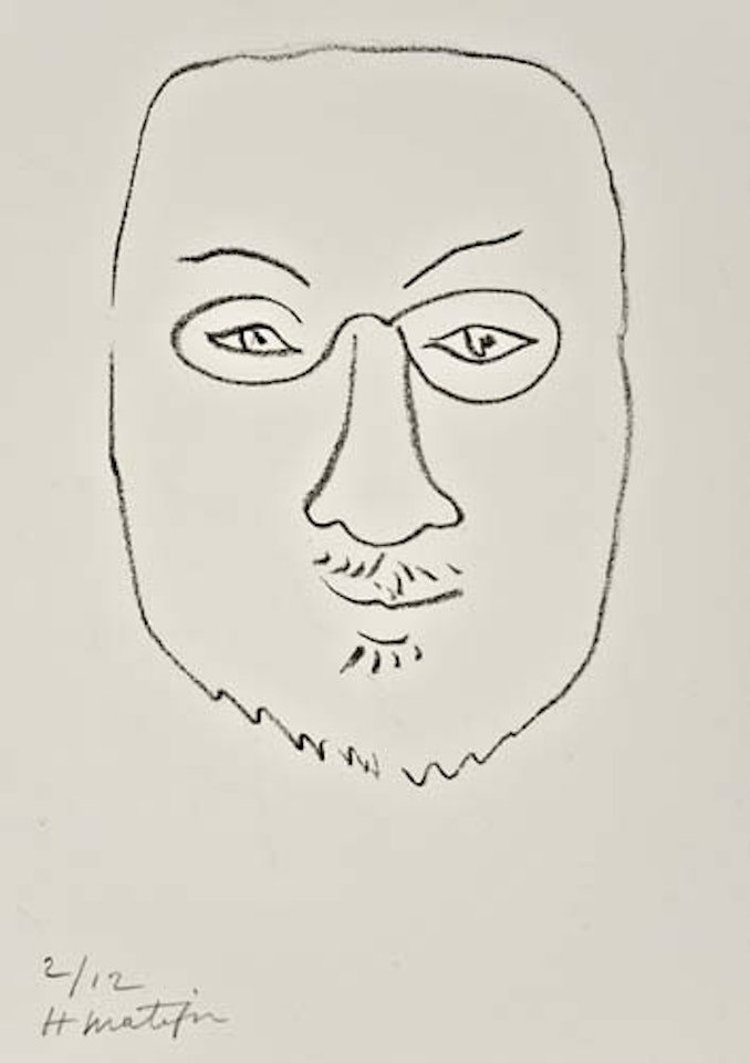 Henri Matisse, masque by Henri Matisse