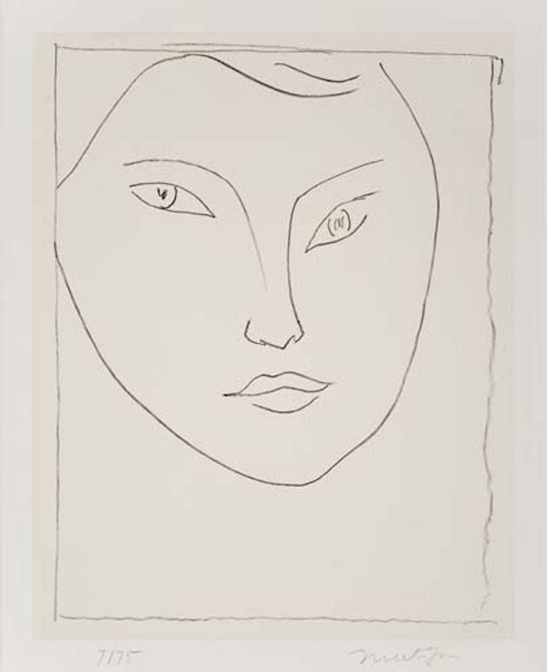 Portrait de Claude D by Henri Matisse
