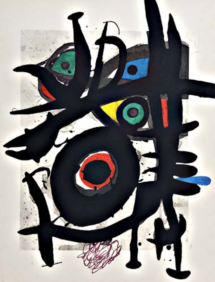 L'Oiseau Destructeur by Joan Miró