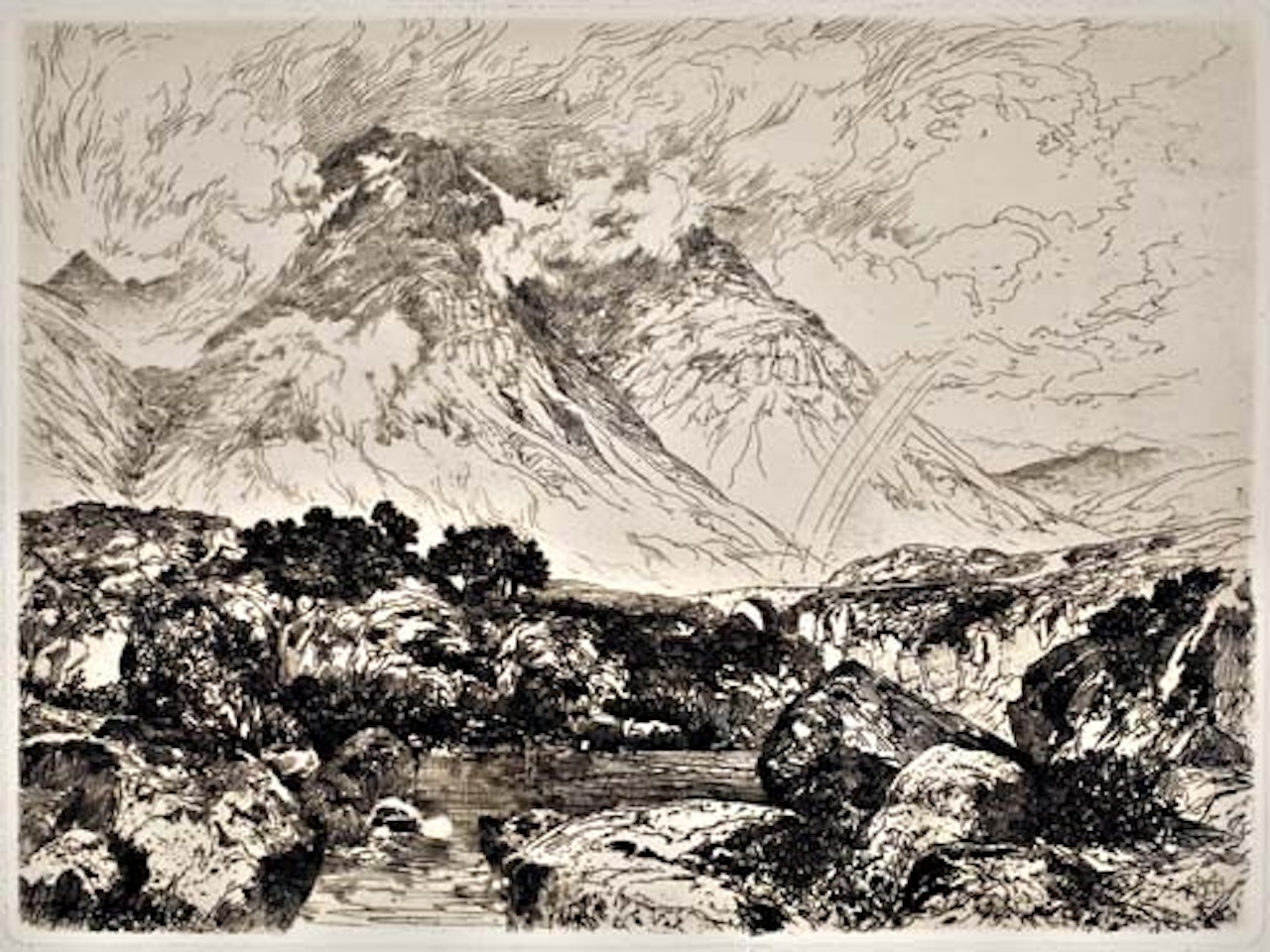 The Pass of Glencoe by Thomas Moran