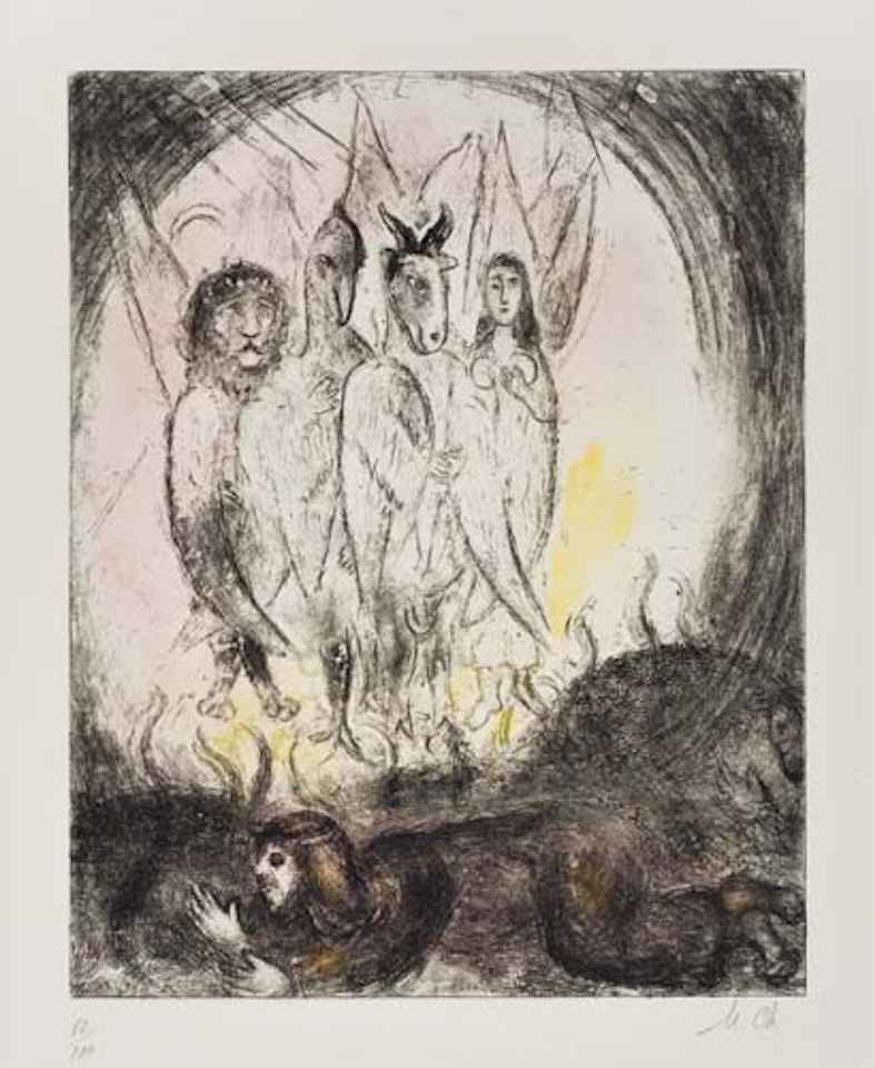 Vision d'Ezéchiel by Marc Chagall