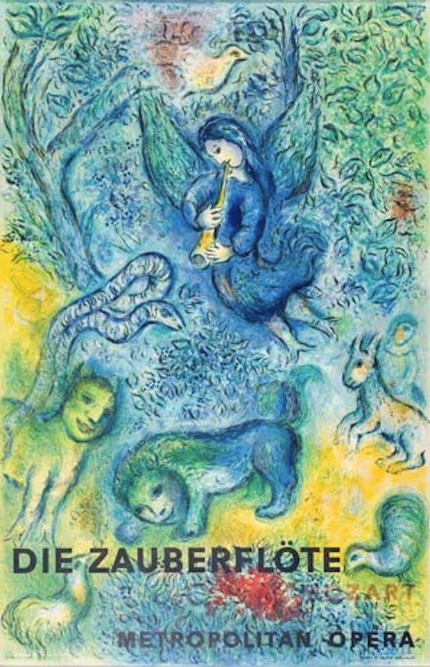 The Magic Flute by Marc Chagall