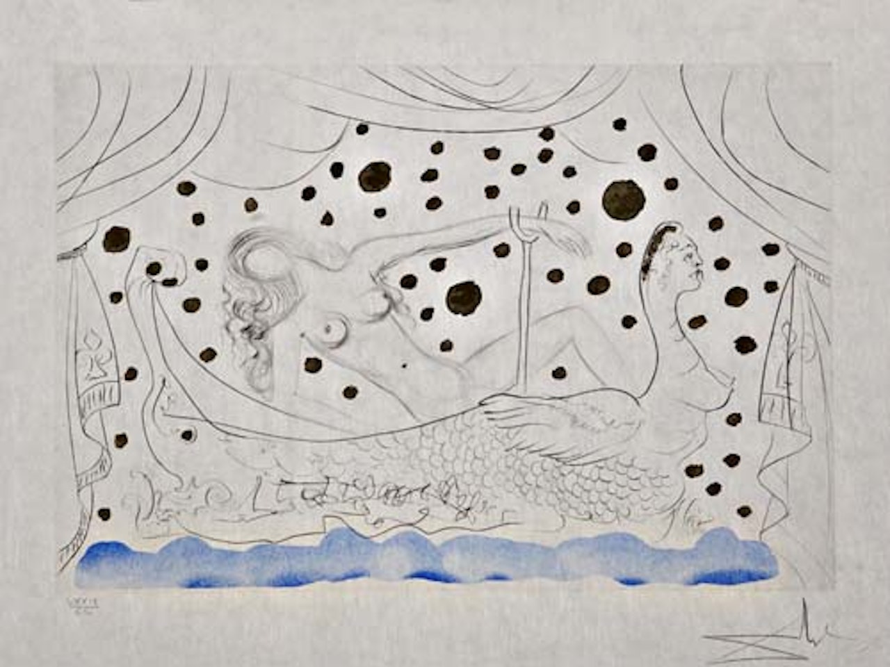 Nu au Bain by Salvador Dali