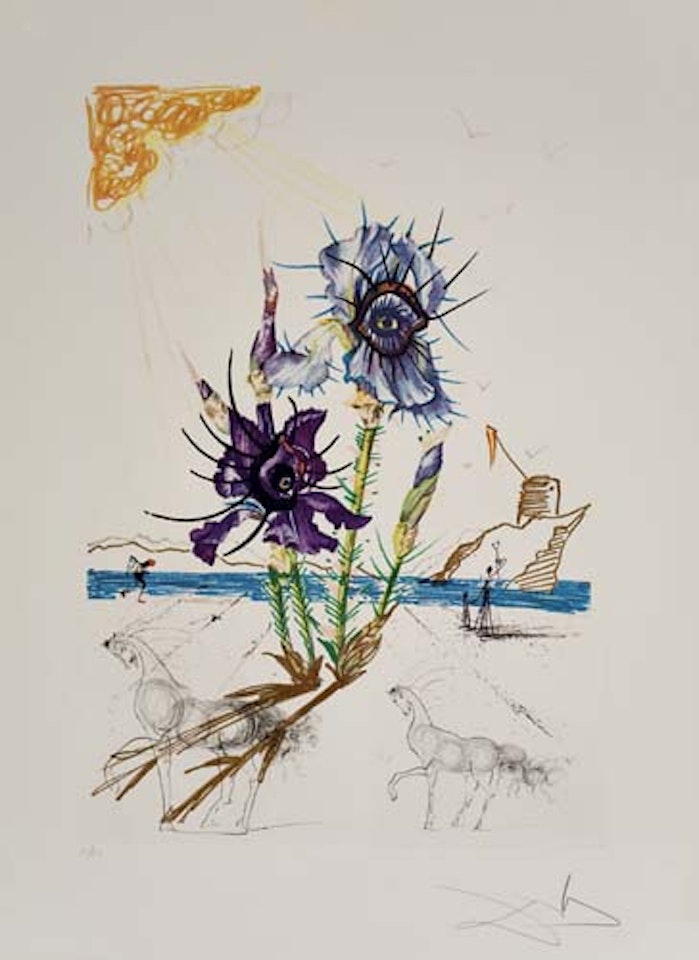 Florals by Salvador Dali