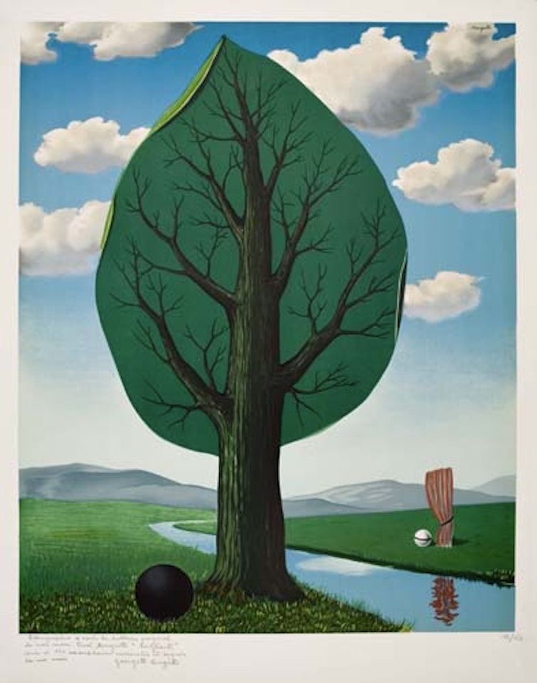 La Géante by René Magritte