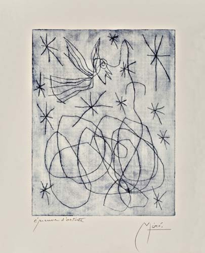 Noel au Chemin de Fer by Joan Miró