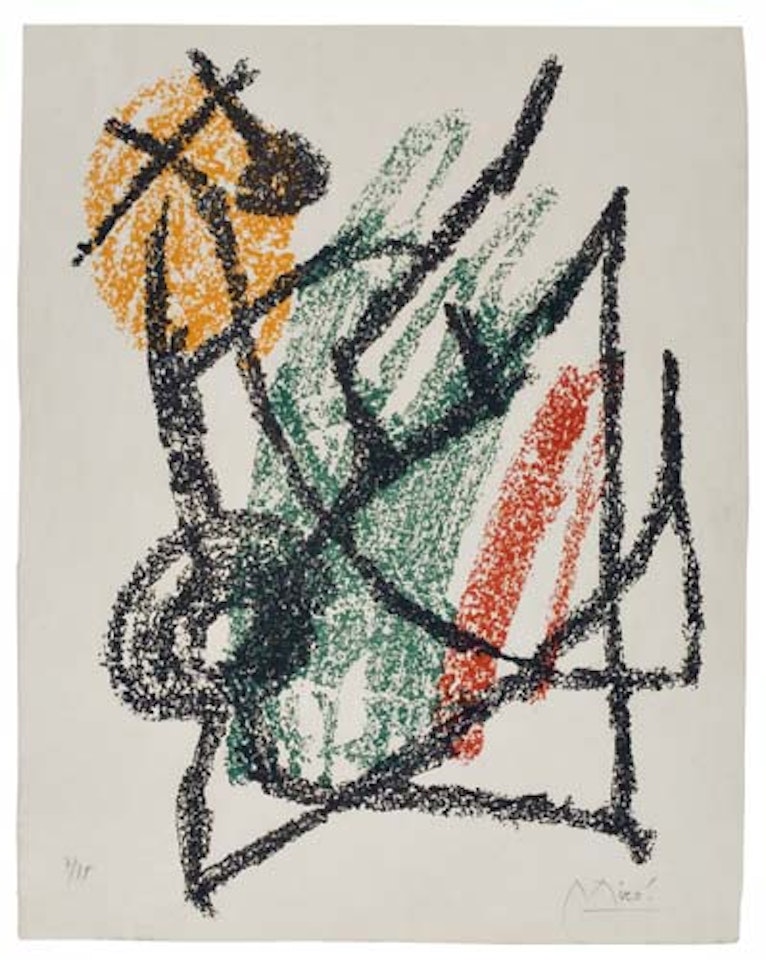 Je travaille comme un jardinier by Joan Miró