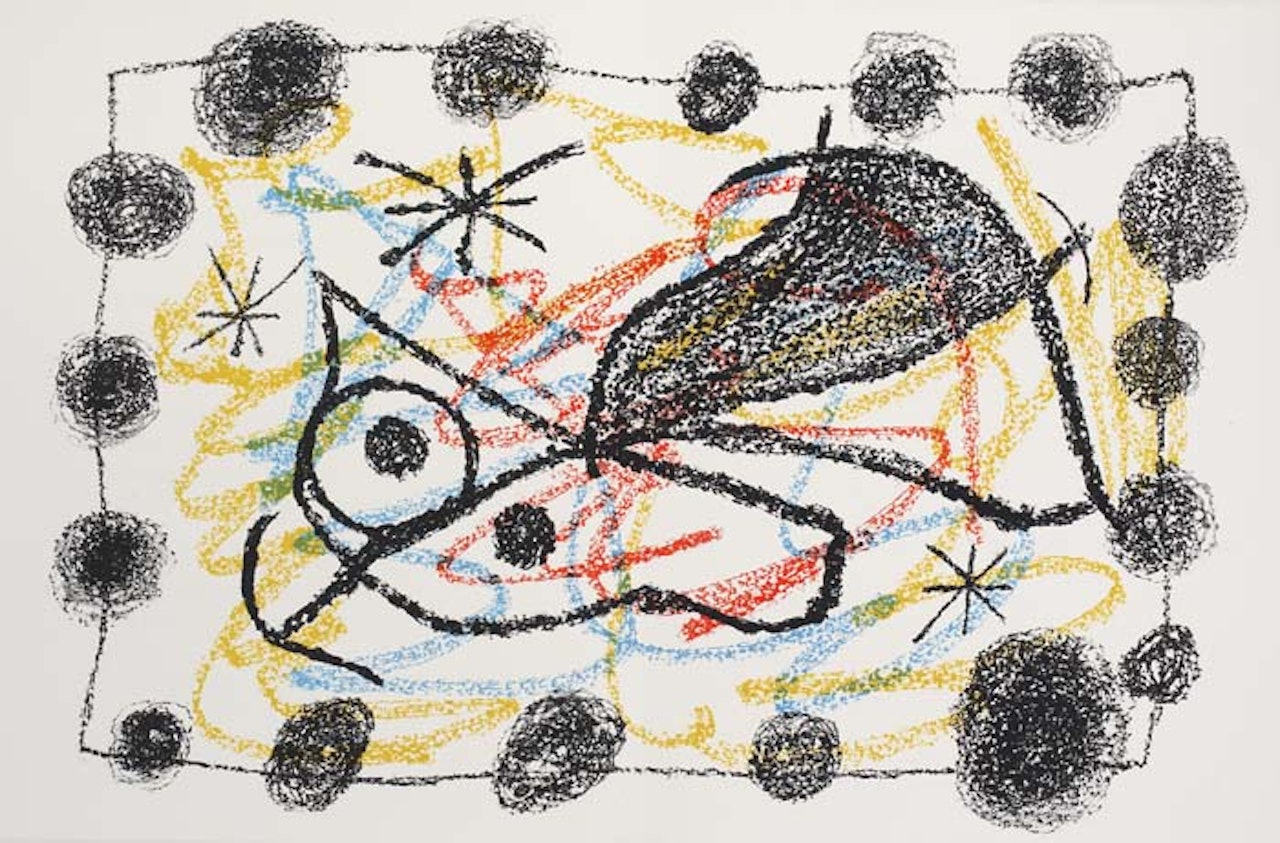 Bouquet de rêves pour Neila by Joan Miró
