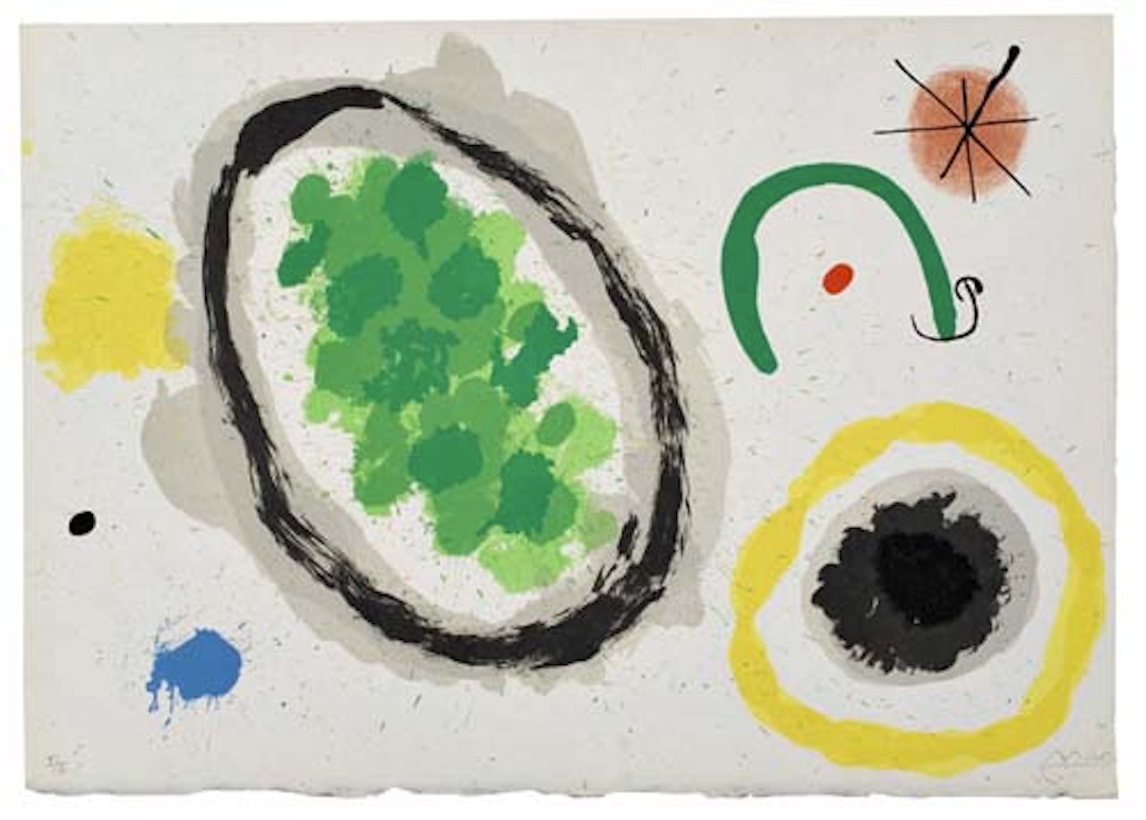 Le Lézard aux Plumes d'Or by Joan Miró
