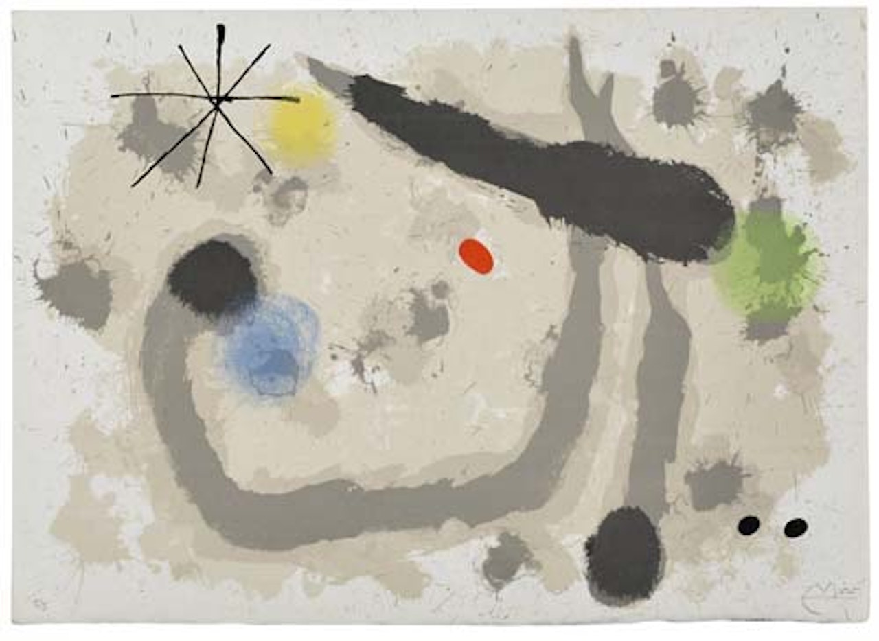 Le Lézard aux Plumes d'Or by Joan Miró