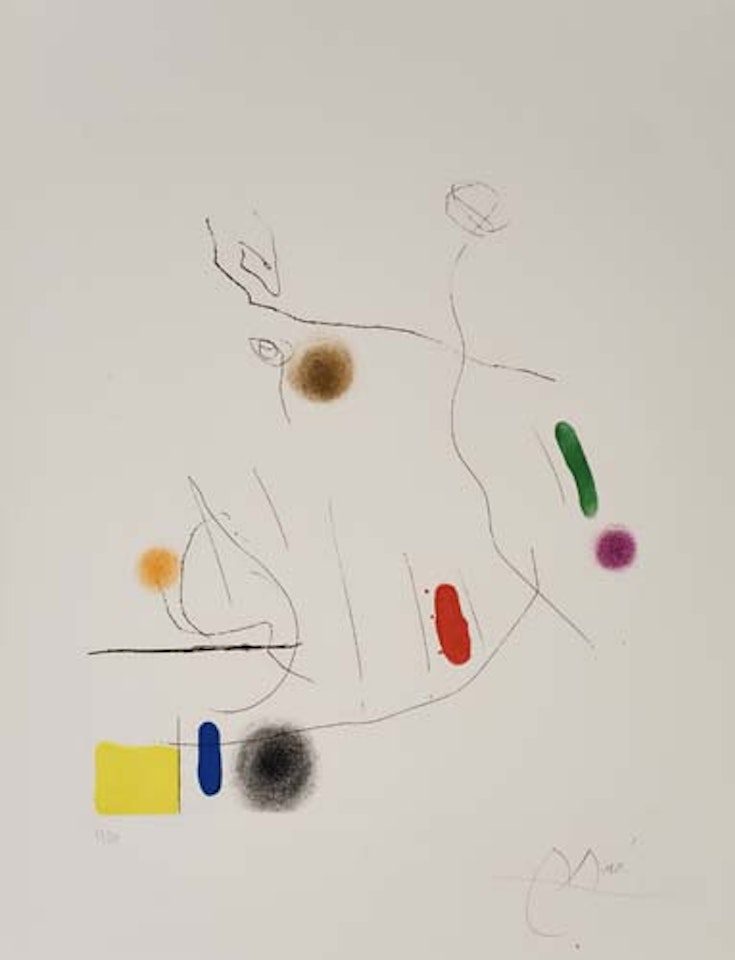 Gravé sur le Givre I by Joan Miró