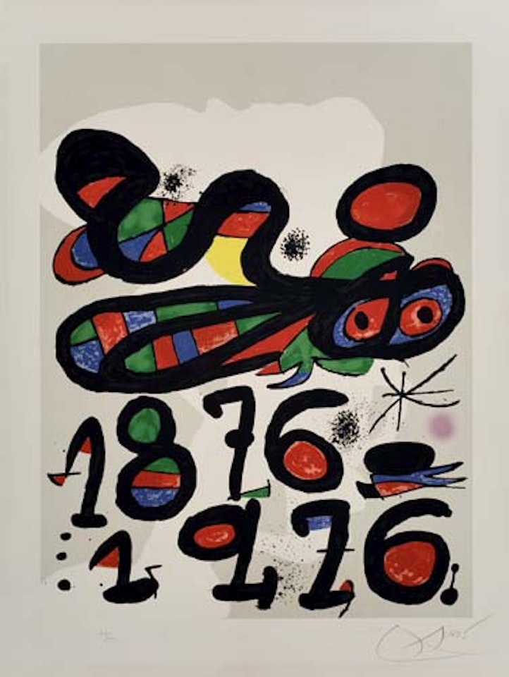 Centenari del Centre Excursionista de Catalunya by Joan Miró