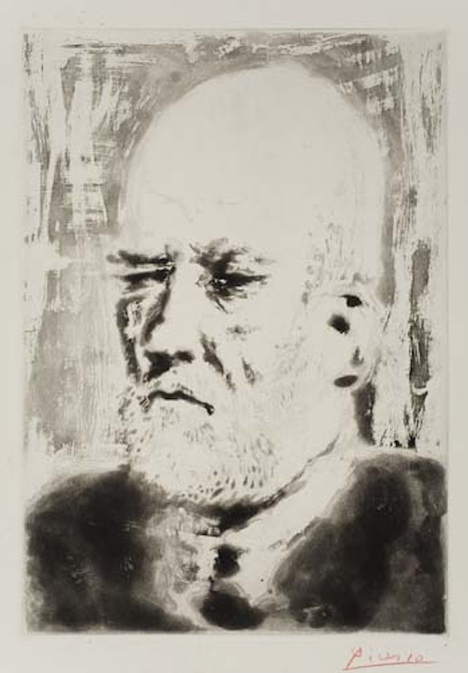 Portrait de Vollard, II by Pablo Picasso