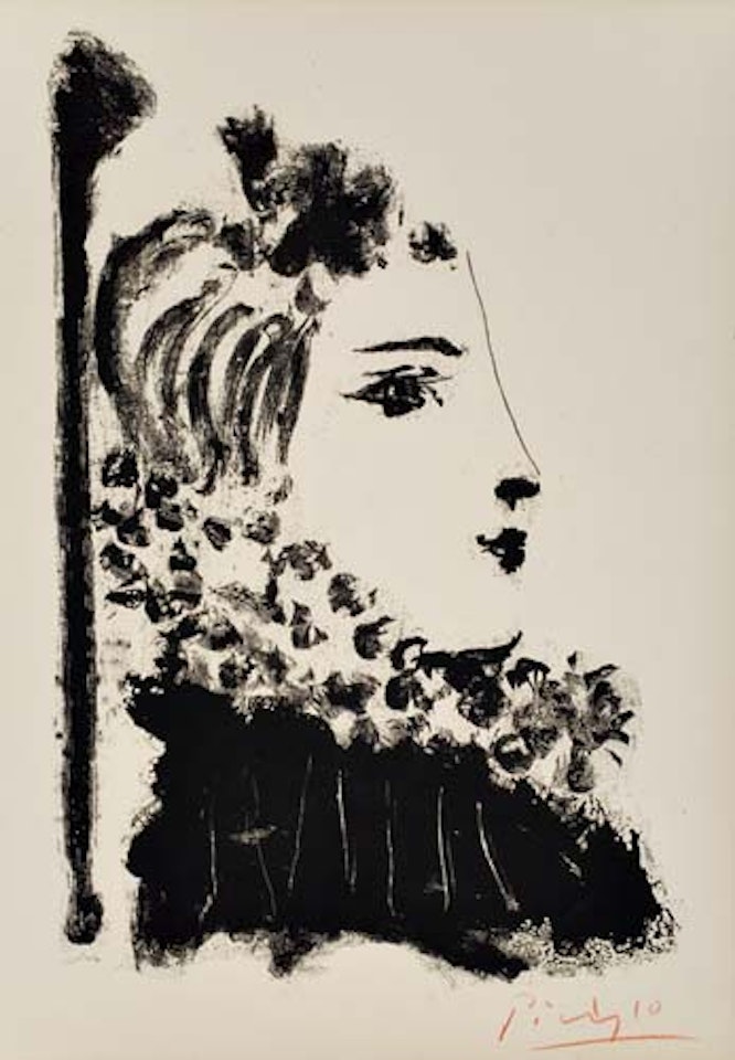 Femme à la fraise by Pablo Picasso