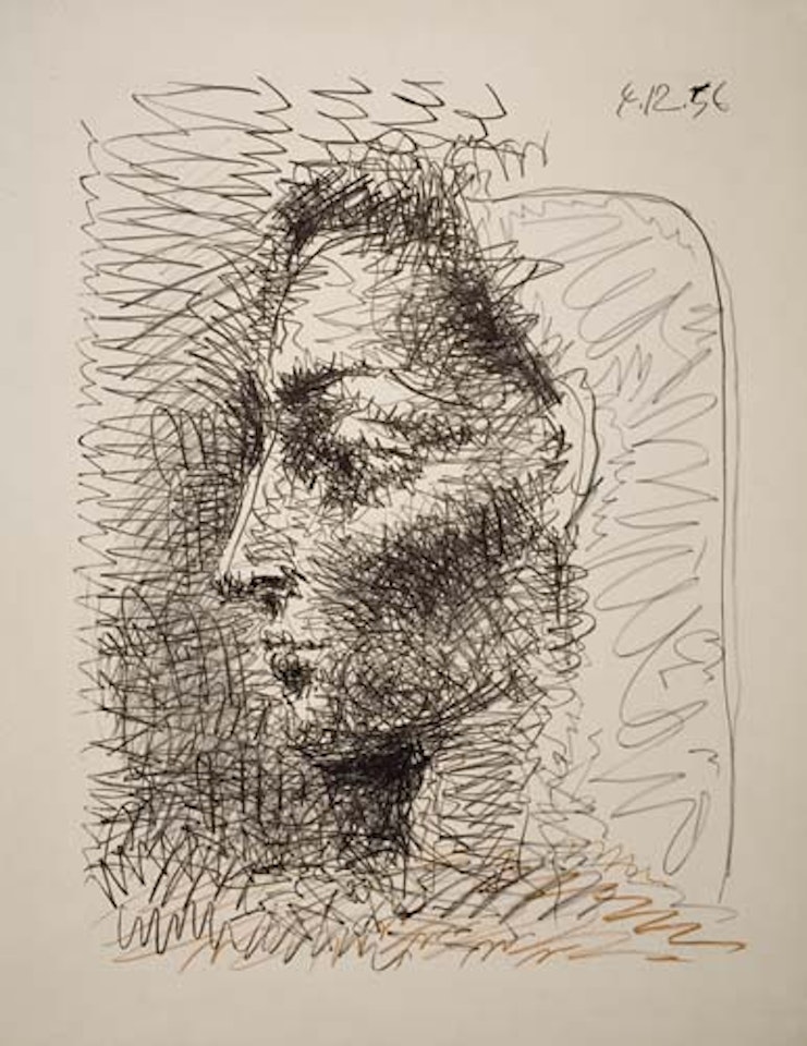 Portrait de Jacqueline by Pablo Picasso