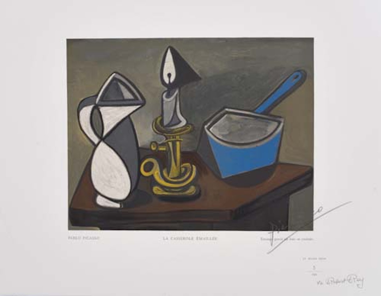 La Casserole émaillée by Pablo Picasso