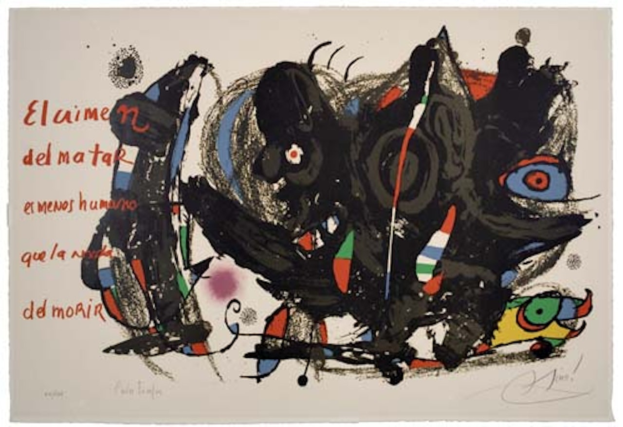 Poémes para Mirar by Joan Miró