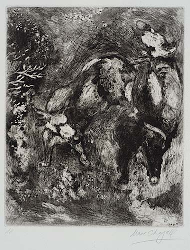 Le Cheval et l'Âne by Marc Chagall