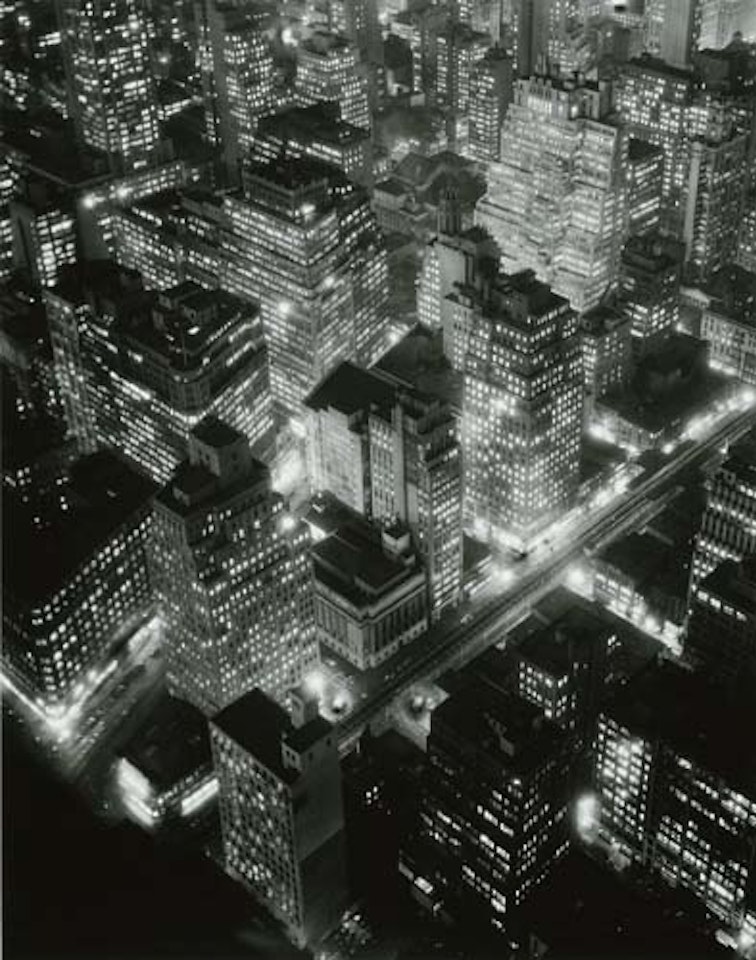 New York at Night by Berenice Abbott