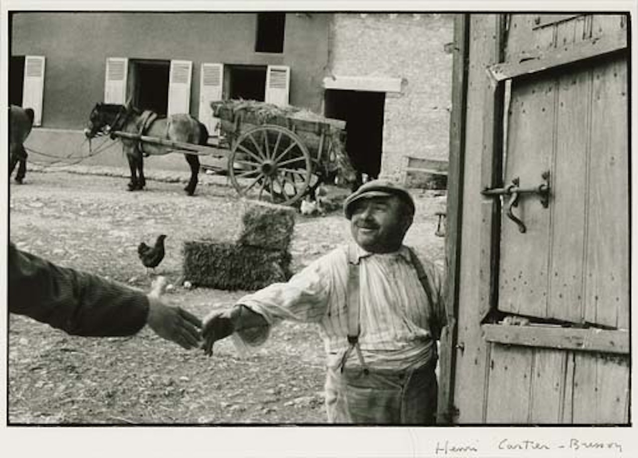 On the Farm by Henri Cartier-Bresson