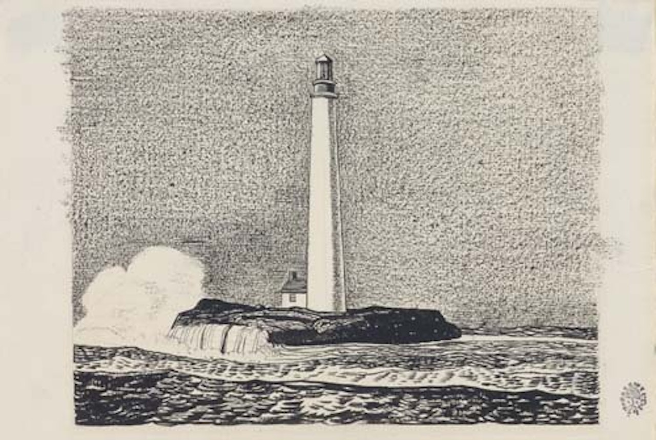 Lighthouse by Rockwell Kent