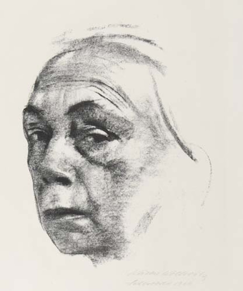 Selbstbildnis by Kathe Kollwitz