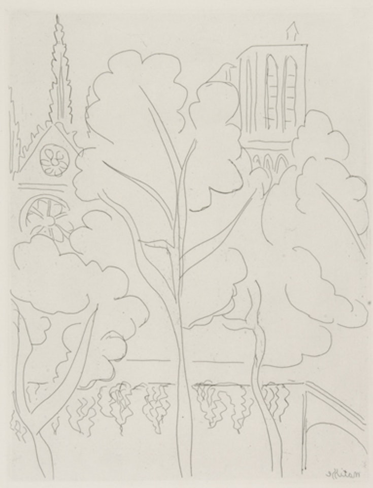 La Cité--Notre Dame by Henri Matisse