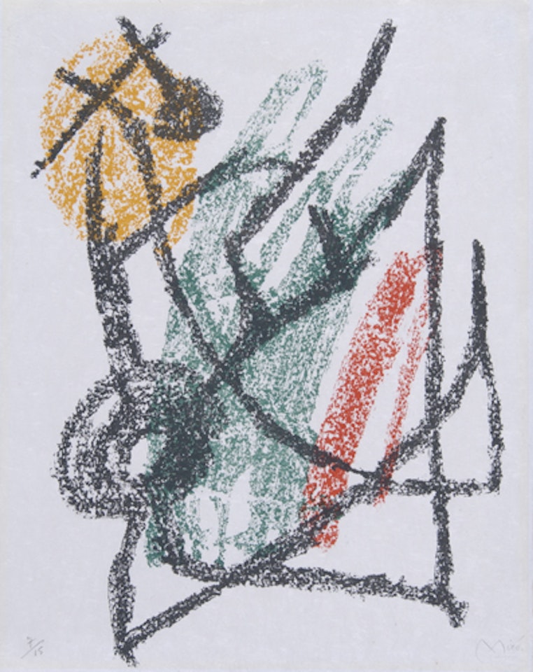 Je travaille comme un jardinier by Joan Miró