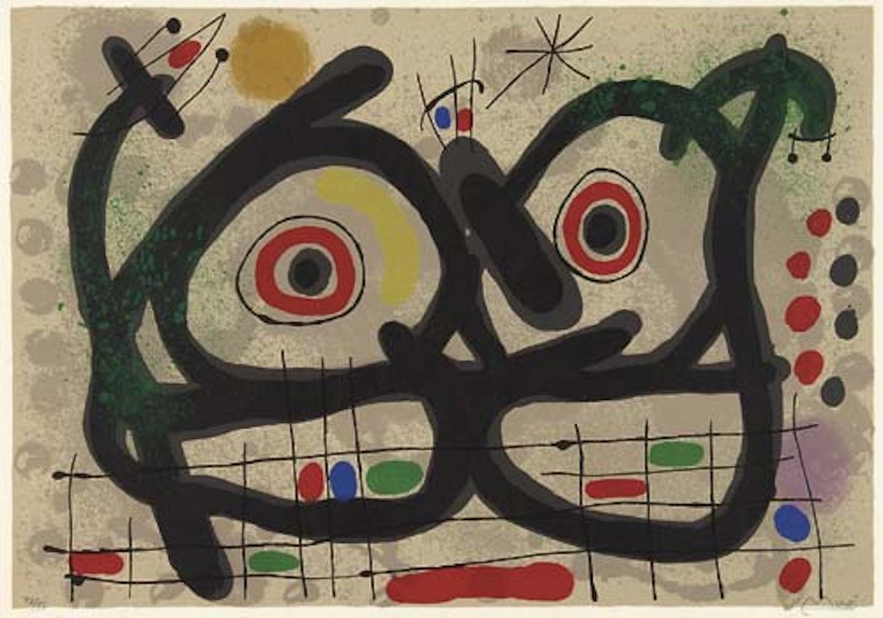 Le Lézard aux Plumes d'Or by Joan Miró