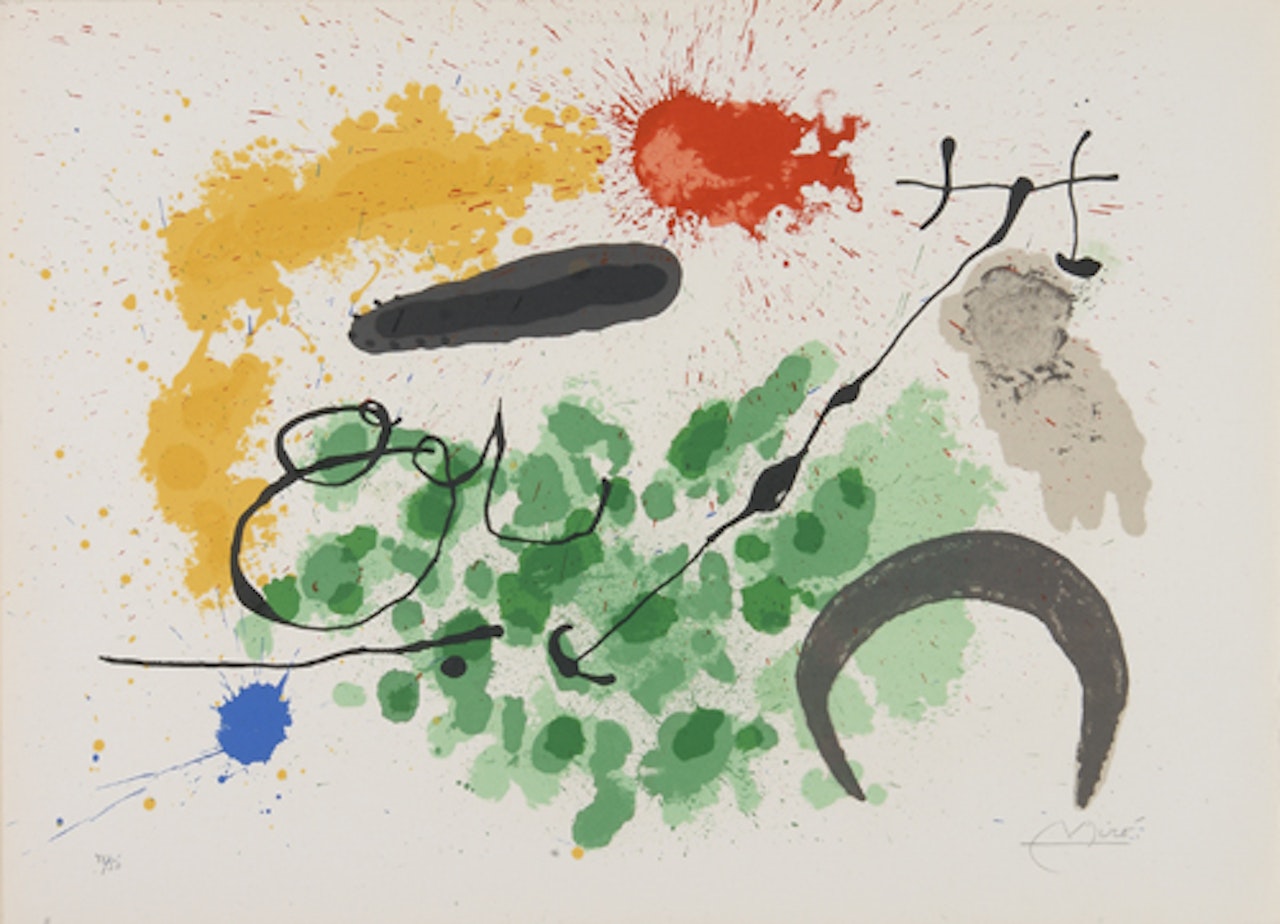 Le Lézard aux Plumes d'Or by Joan Miró
