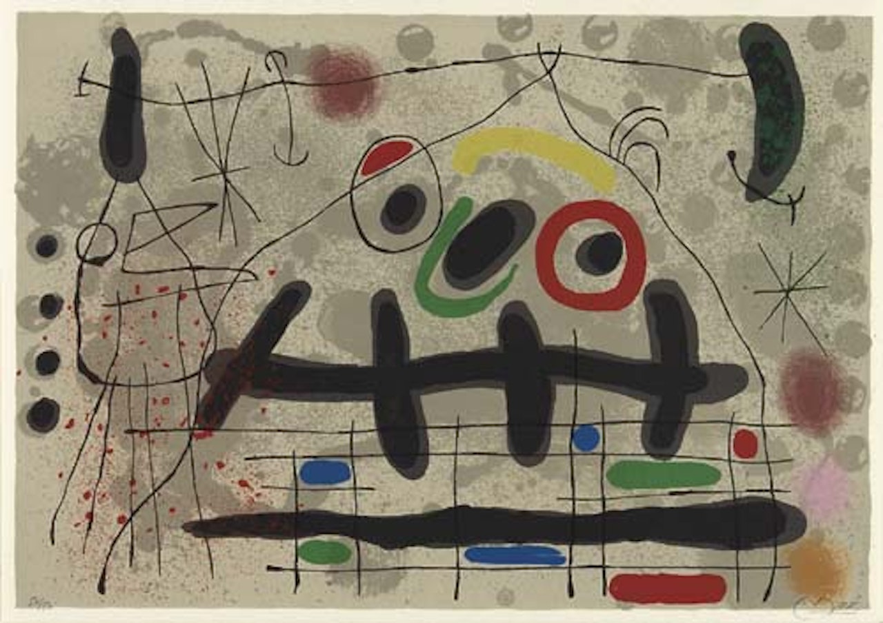 Le Lézard aux Plumes d'Or by Joan Miró