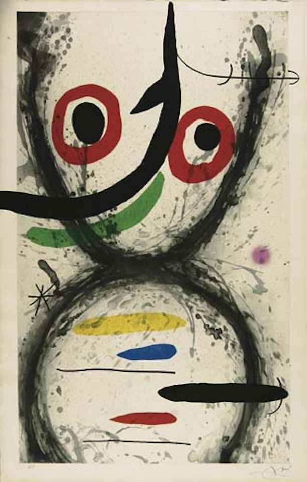 Prise à l'Hameçon by Joan Miró