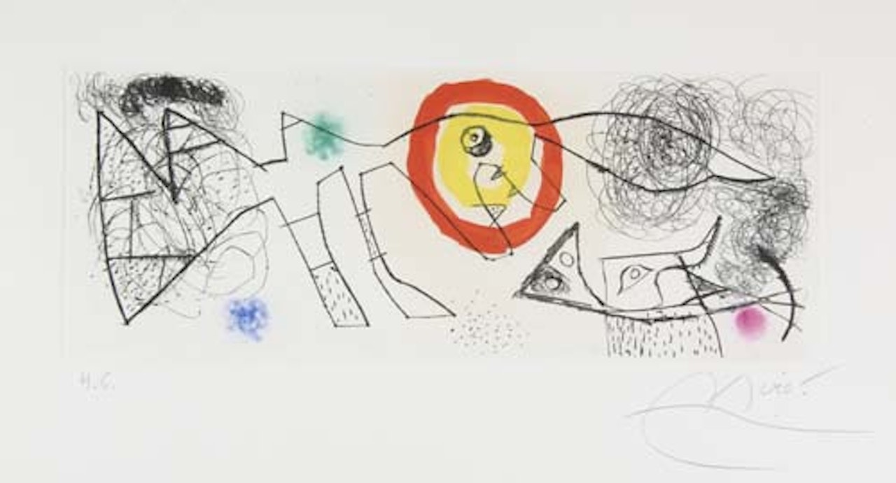 Poèmes et Chansons by Joan Miró